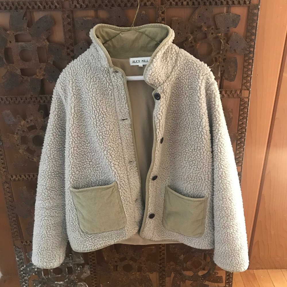 Alex Mill Sherpa Fleece Jacket